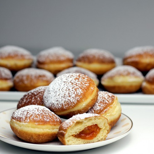 Pączki z marmoladą