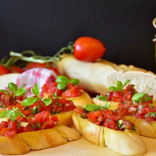 Bruschetta z pomidorami