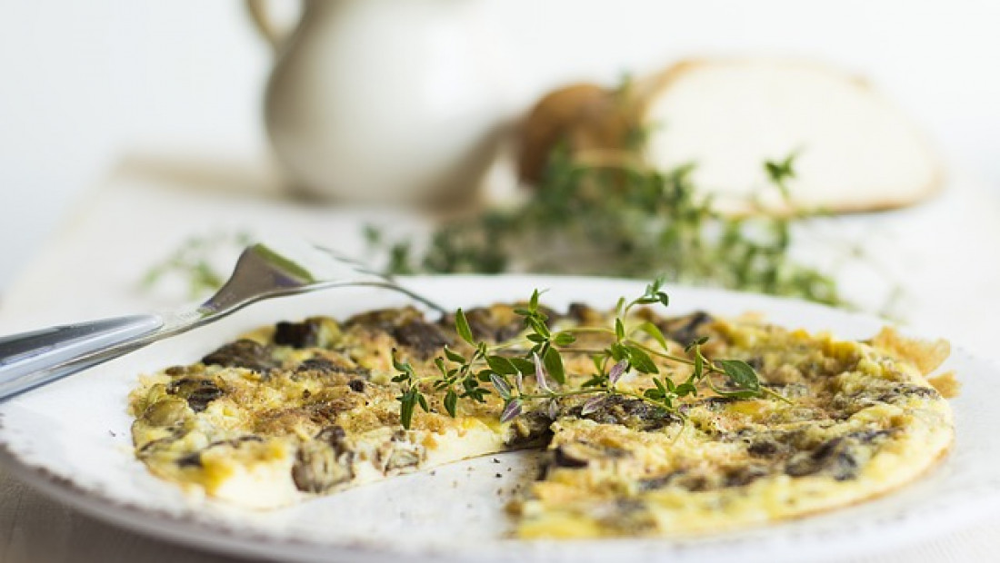 Omlet z grzybami