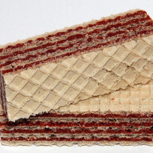 Najlepsze domowe wafle przekładane