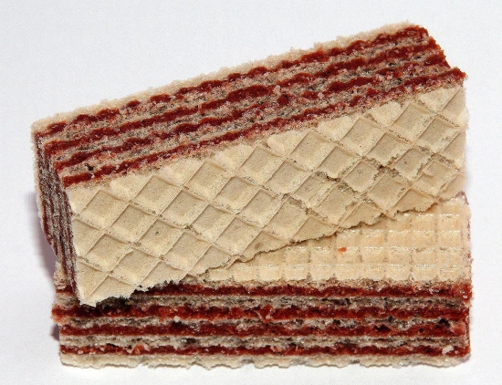 Najlepsze domowe wafle przekładane