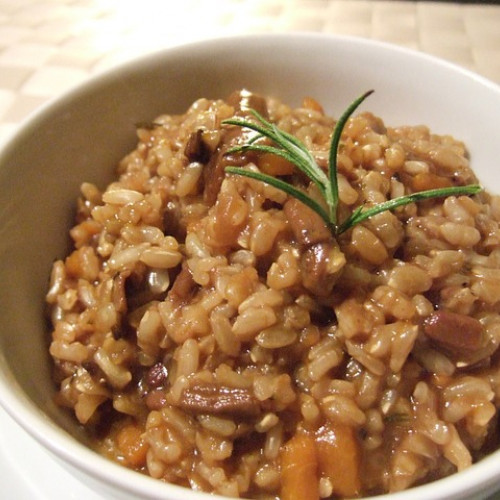 Najlepsze risotto z kurczakiem i pieczarkami