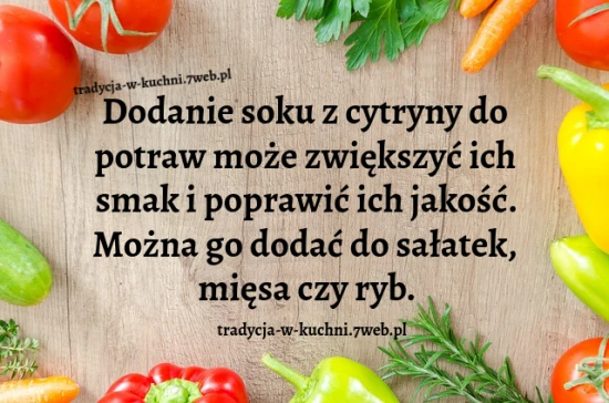 Sok z cytryny