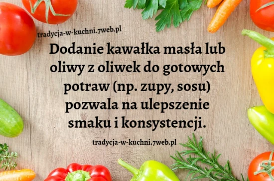 Masło lub oliwa z oliwek