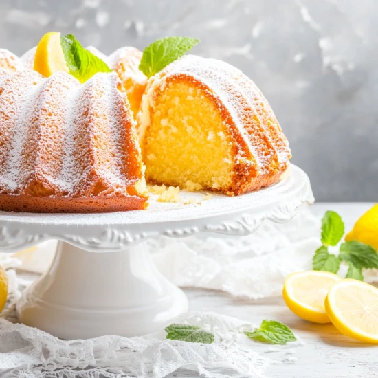🍋 Babka piaskowa z cytryną – puszysta i lekka
