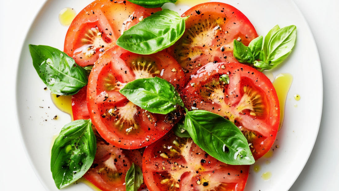 🍅 Pomidor z bazylią po polsku – prosty klasyk, który pachnie latem