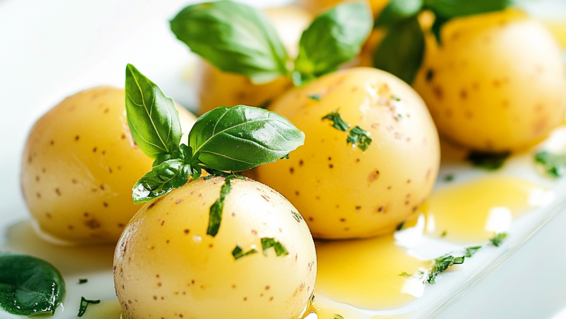 🥔 Ziemniaki z bazylią i masłem