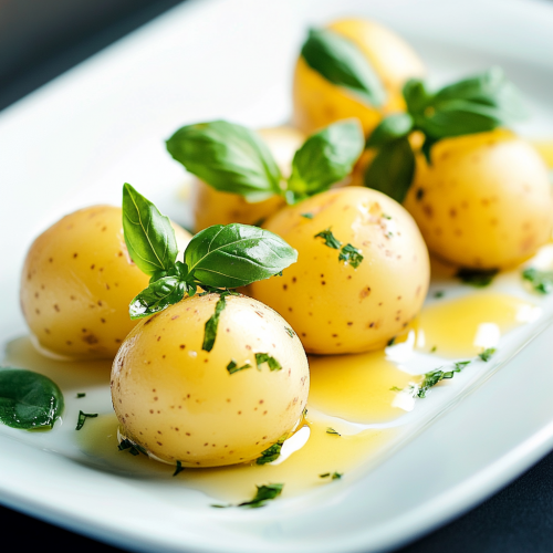 🥔 Ziemniaki z bazylią i masłem