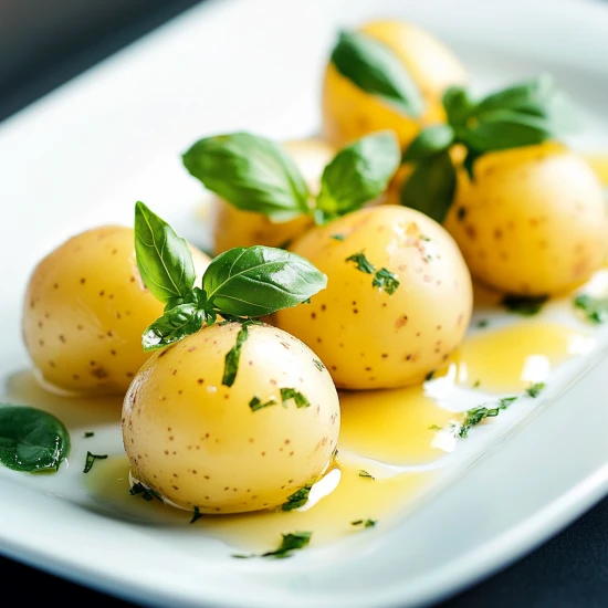 🥔 Ziemniaki z bazylią i masłem