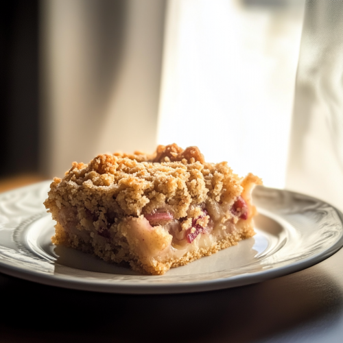 🍰 Ciasto z rabarbarem i kruszonką – klasyk wiosennych wypieków