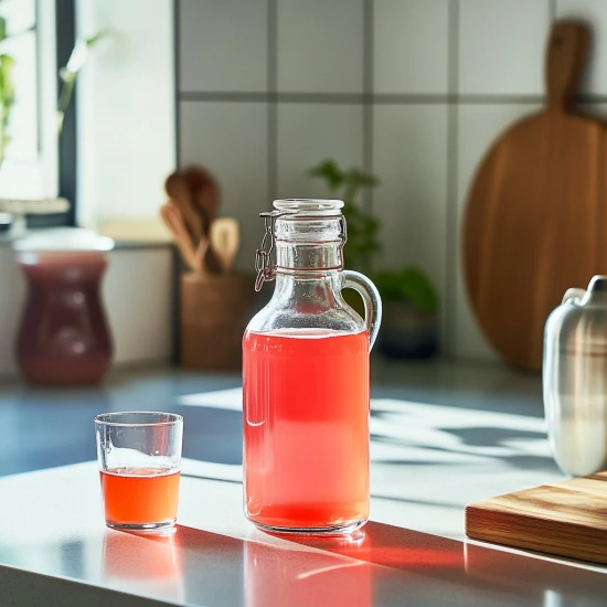 🍹 Syrop z rabarbaru – idealny do lemoniady, herbaty i drinków