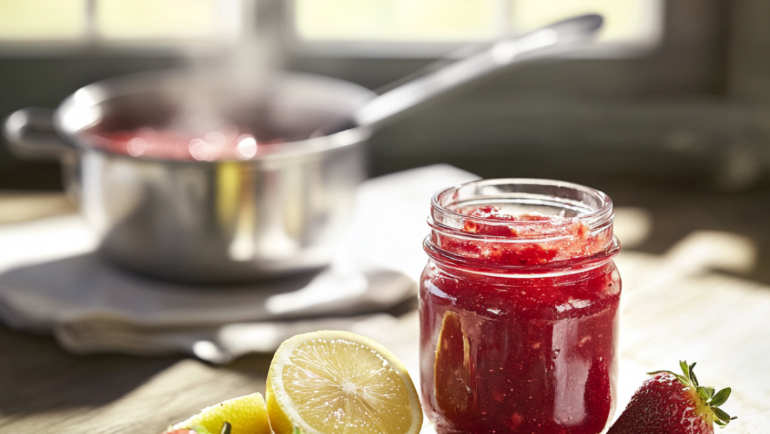 🍓 Dżem truskawkowy z cytryną