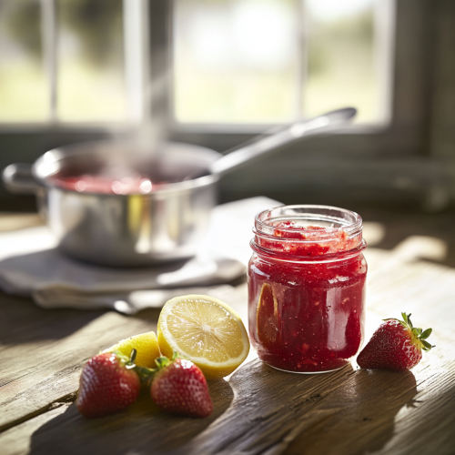 🍓 Dżem truskawkowy z cytryną