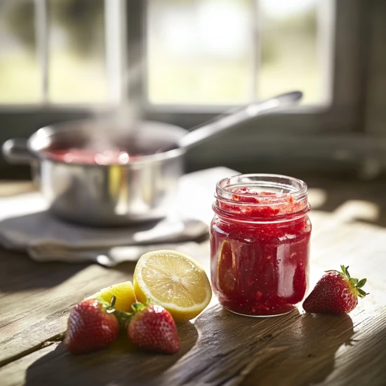 🍓 Dżem truskawkowy z cytryną