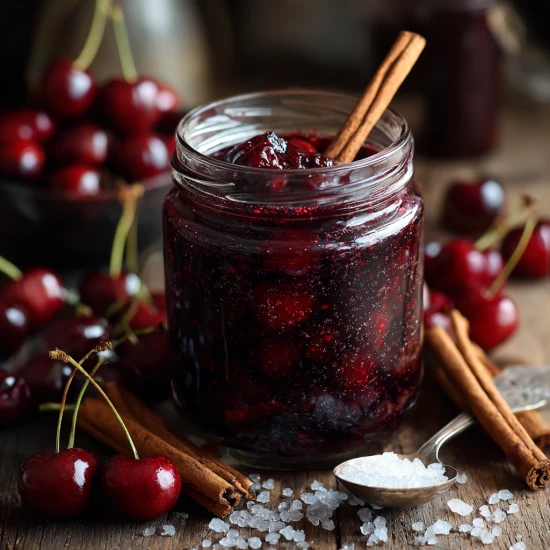 🍒 Konfitura z wiśni z cynamonem