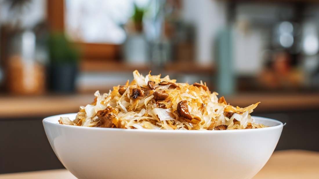 🥬 Kapusta z grzybami – klasyka z tradycją