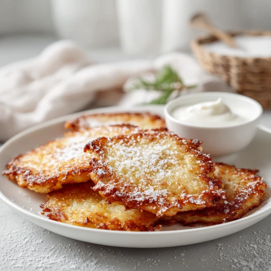 🥞 Placki ziemniaczane z cukrem jak u babci