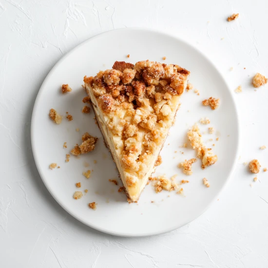 🍏 Szarlotka z kruszonką – zapach jesieni