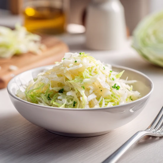 Surówka z kiszonej kapusty i jabłka – szybki dodatek