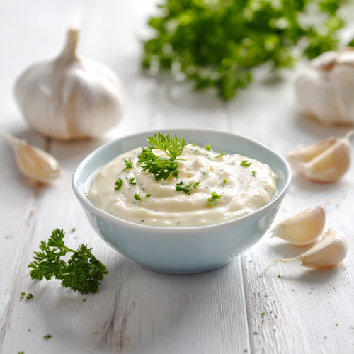 Domowy sos czosnkowy – baza do mięs, warzyw i przekąsek 🧄🥣