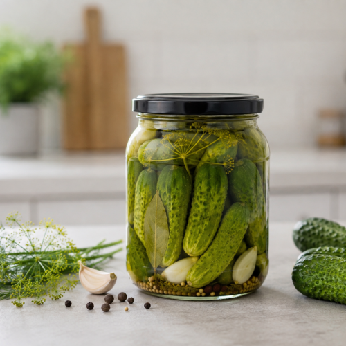🥒 Ogórki konserwowe – tradycyjny przepis na chrupiące ogórki do słoików