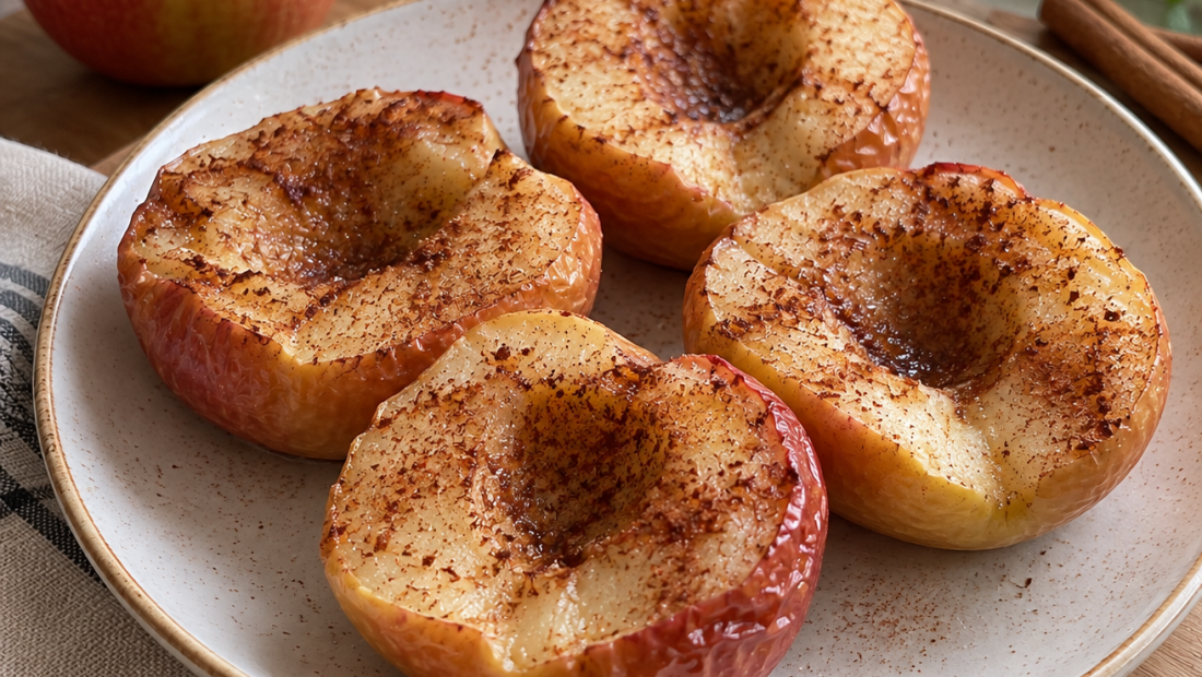 🍎 Jabłka pieczone z cynamonem – prosty przepis