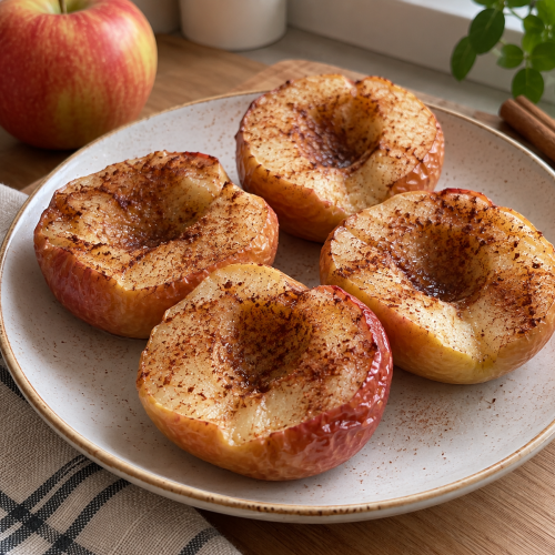 🍎 Jabłka pieczone z cynamonem – prosty przepis
