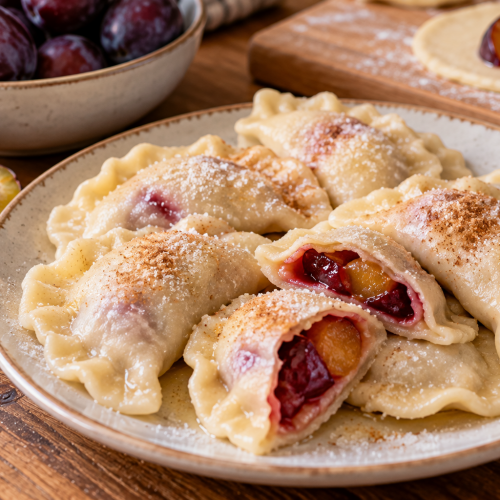 Pierogi ze śliwkami – prosty domowy przepis