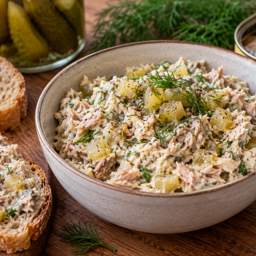 Pasta z makreli i ogórka kiszonego